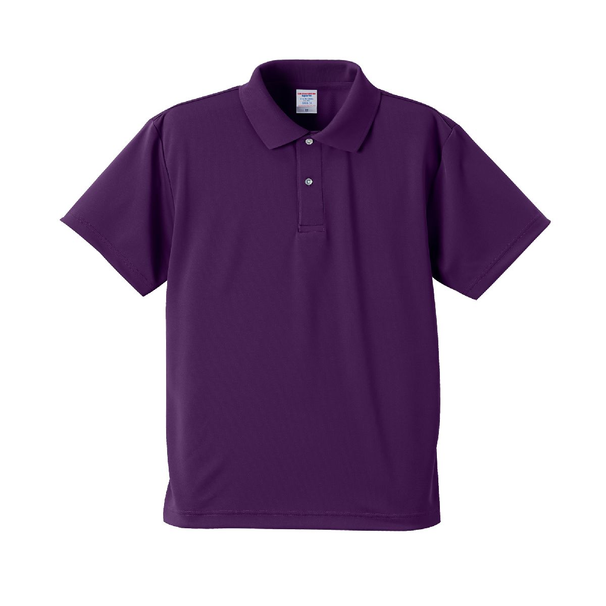 5910-01 4.1oz 快乾運動 Polo 衫 11 United Athle 5910-01 Purple 0062 Size:4XL