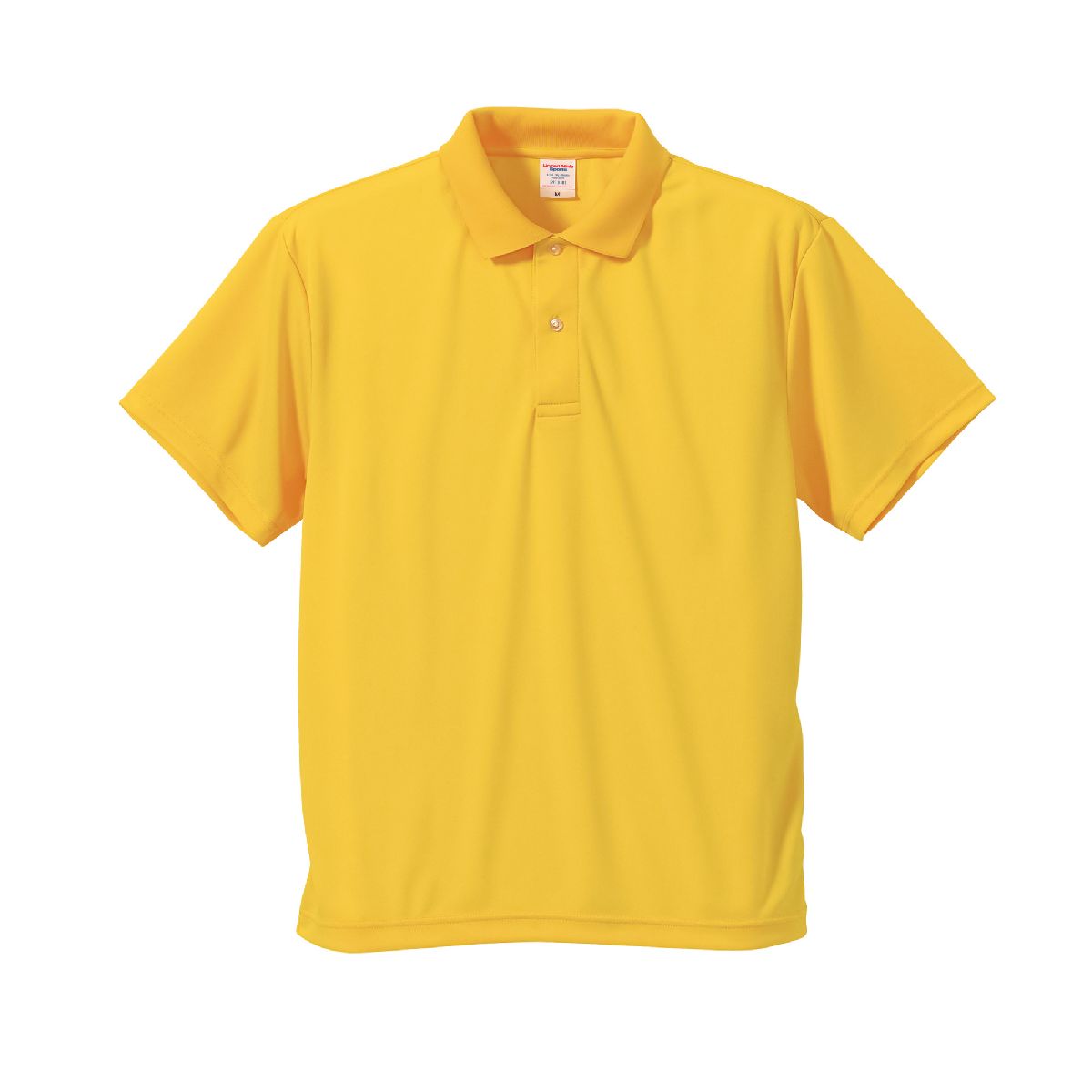 5910-01 4.1oz 快乾運動 Polo 衫 4 United Athle 5910-01 Canary Yellow 0190 Size:4XL