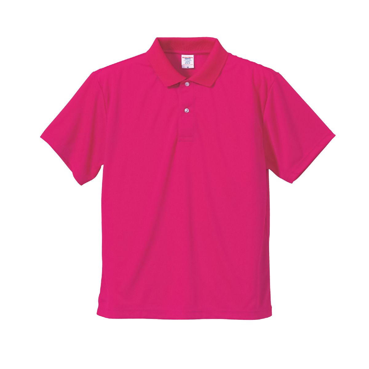 5910-01 4.1oz 快乾運動 Polo 衫 2 United Athle 5910-01 Tropical Pink 0511 Size:4XL