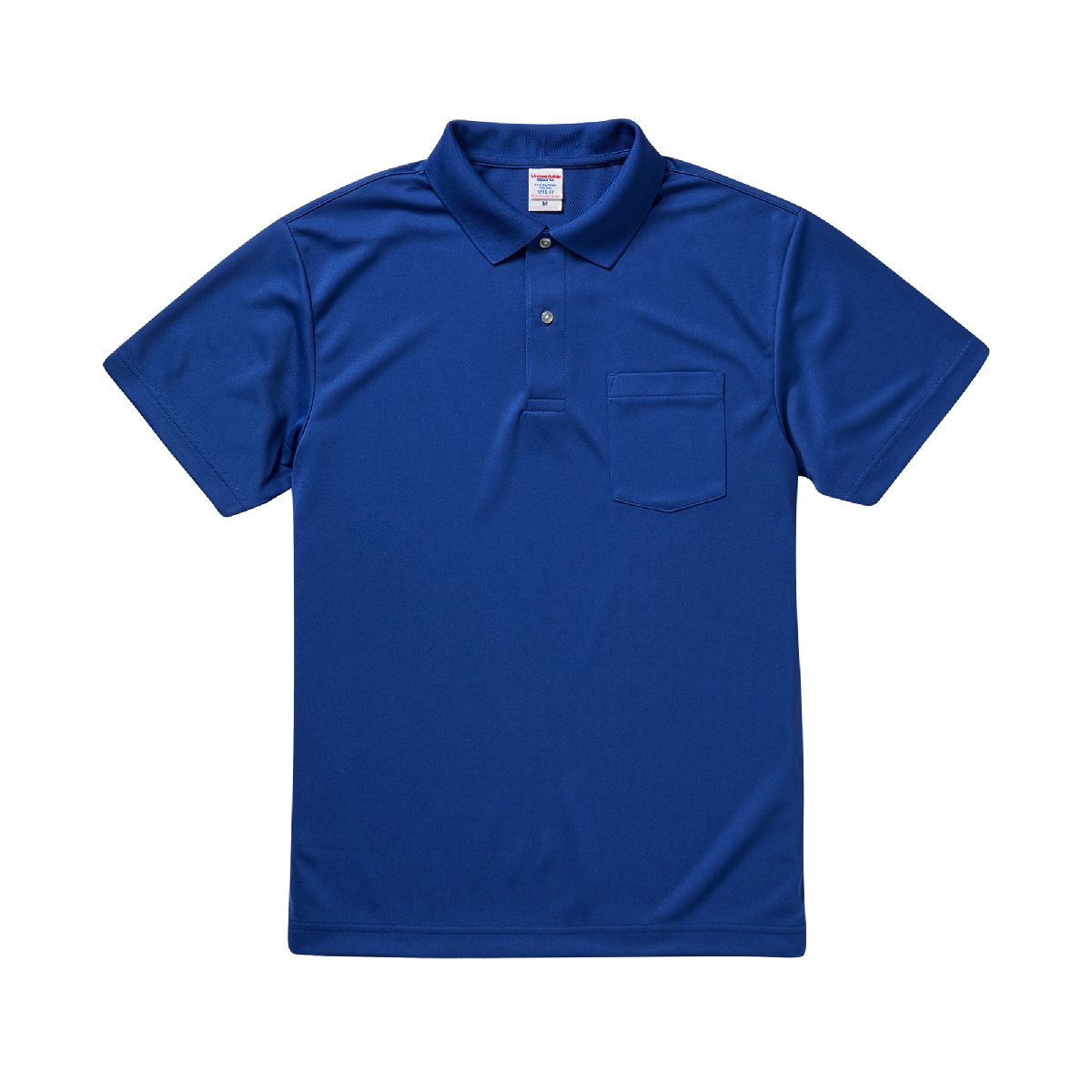 5912-01 4.1oz 快乾有袋運動 Polo 衫 7 United Athle 5912-01 Cobalt Blue 0084 Size:4XL