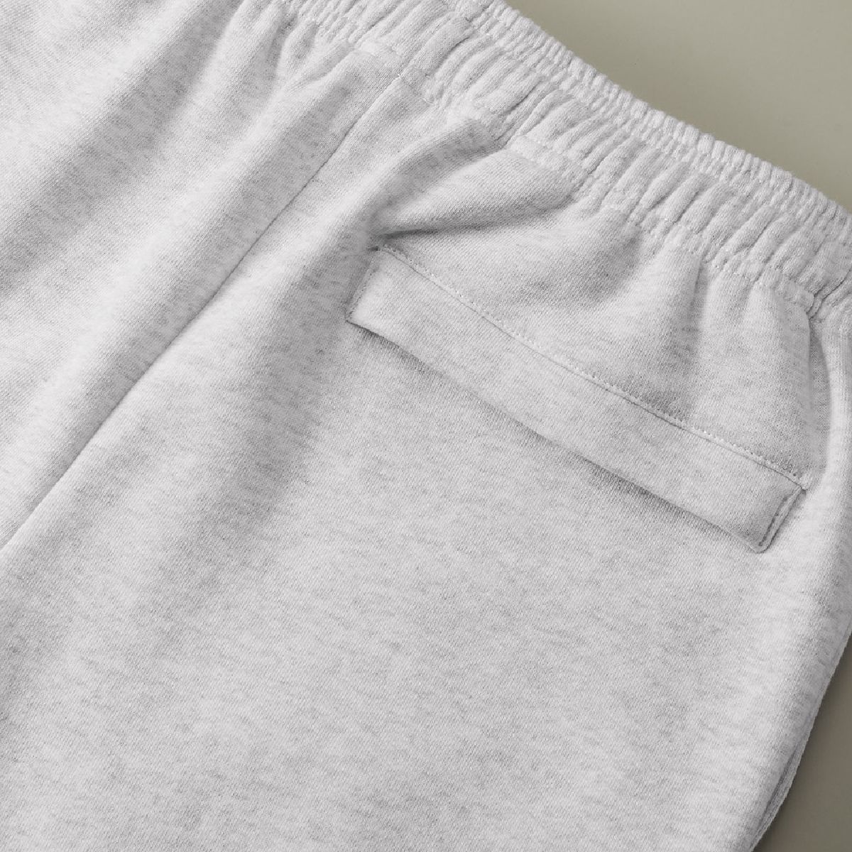 5199-01 8.2oz 純棉運動短褲 (法式毛圈布) 9 帶有反向球邊緣的臀部口袋(僅在右側)