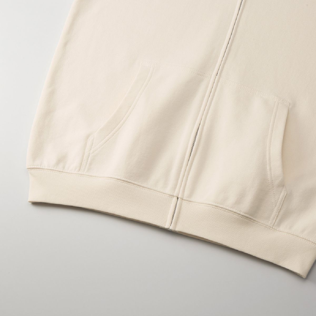 5397-01 8.8oz 魚鱗布運動拉鍊衛衣 19 大袋鼠口袋和肋骨下擺