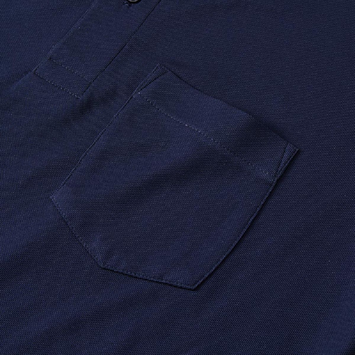 2023-01 4.7oz 快乾聚酯絨面 Polo 衫 13 左胸有方便的口袋