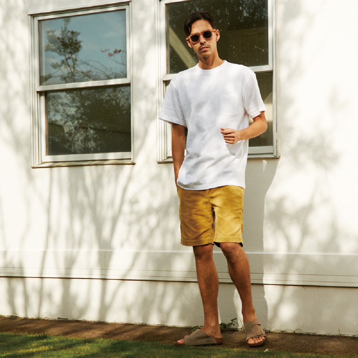 高度182厘米L尺寸001。穿白色